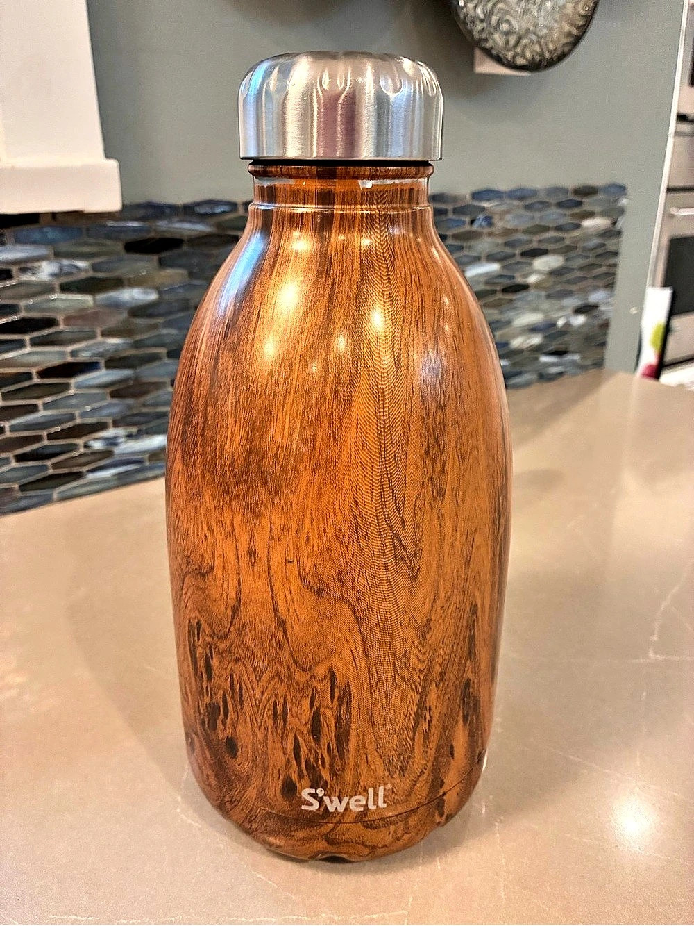 S'well Teakwood Roamer Water Bottle